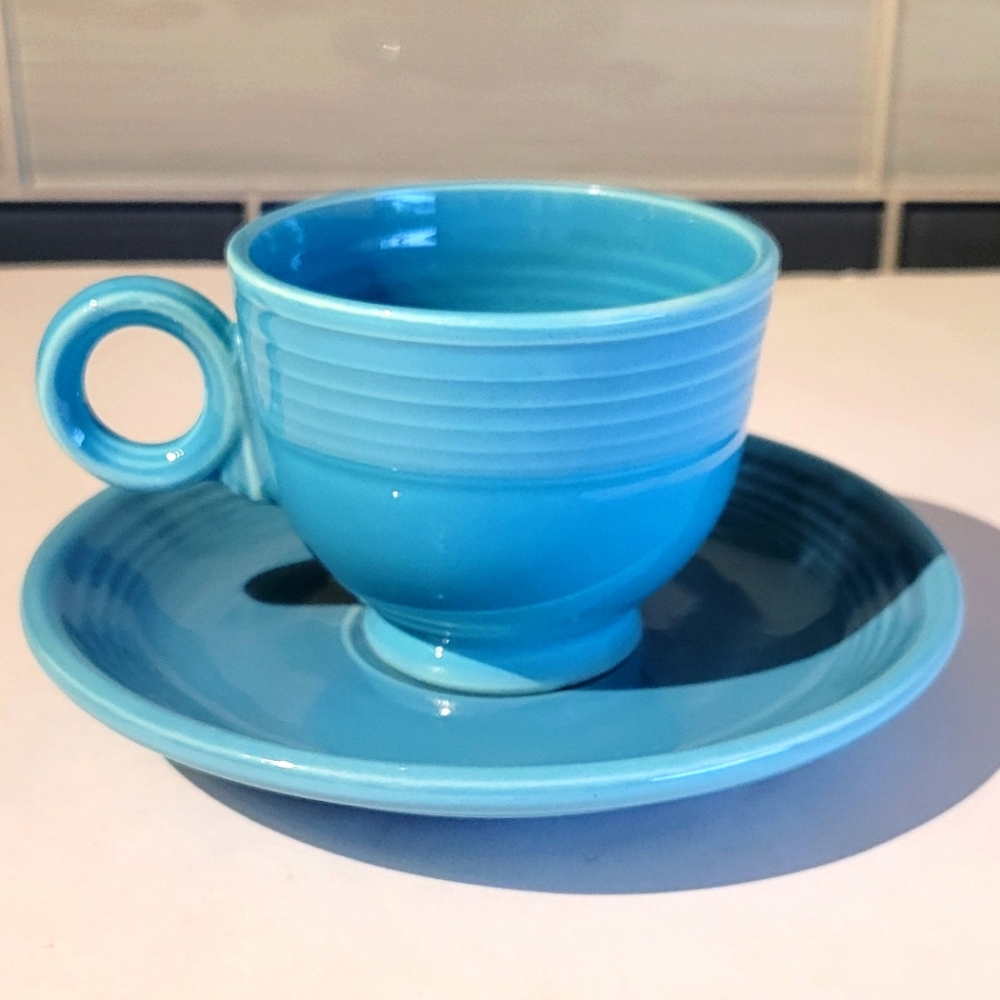 Fiestaware cup & saucer **HOST PICK**💕